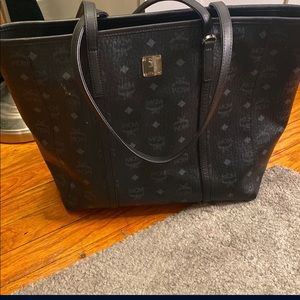 Black MCM Tote Bag